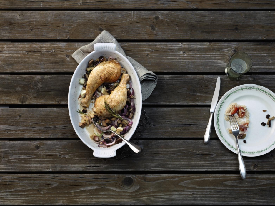 Cuisse de poulet farcie - DelGenio.ch